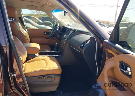 2017 Nissan Armada Platinum z USA, uszkodzony, nr VIN JN8AY2NF3H9301072